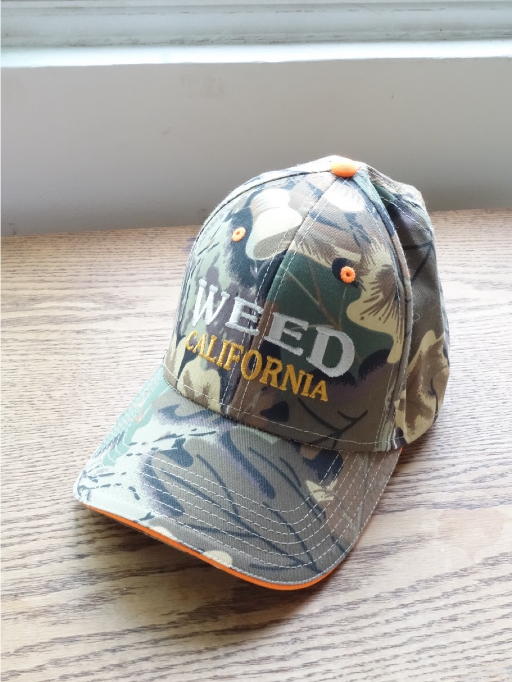 WEED California Camo Trucker Hat